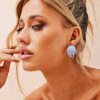 Earrings | Sage and Paige Jacarand Garden Earrings - Cornflower Blue