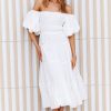 Day Dresses | Sage and Paige Spanish Steps Midi Dress - White