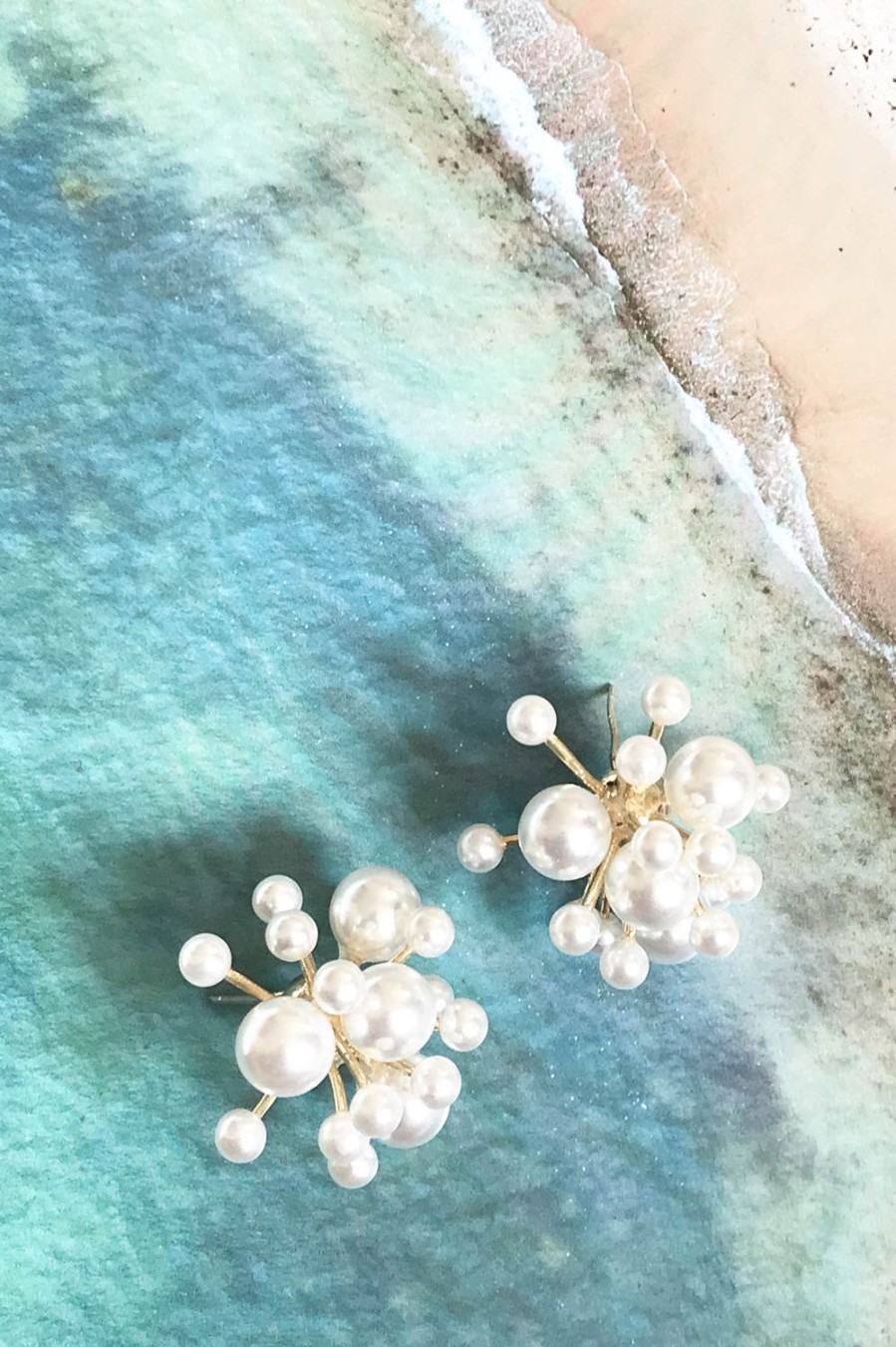 Earrings | Sage and Paige Sweet Bloom Pearl Earrings