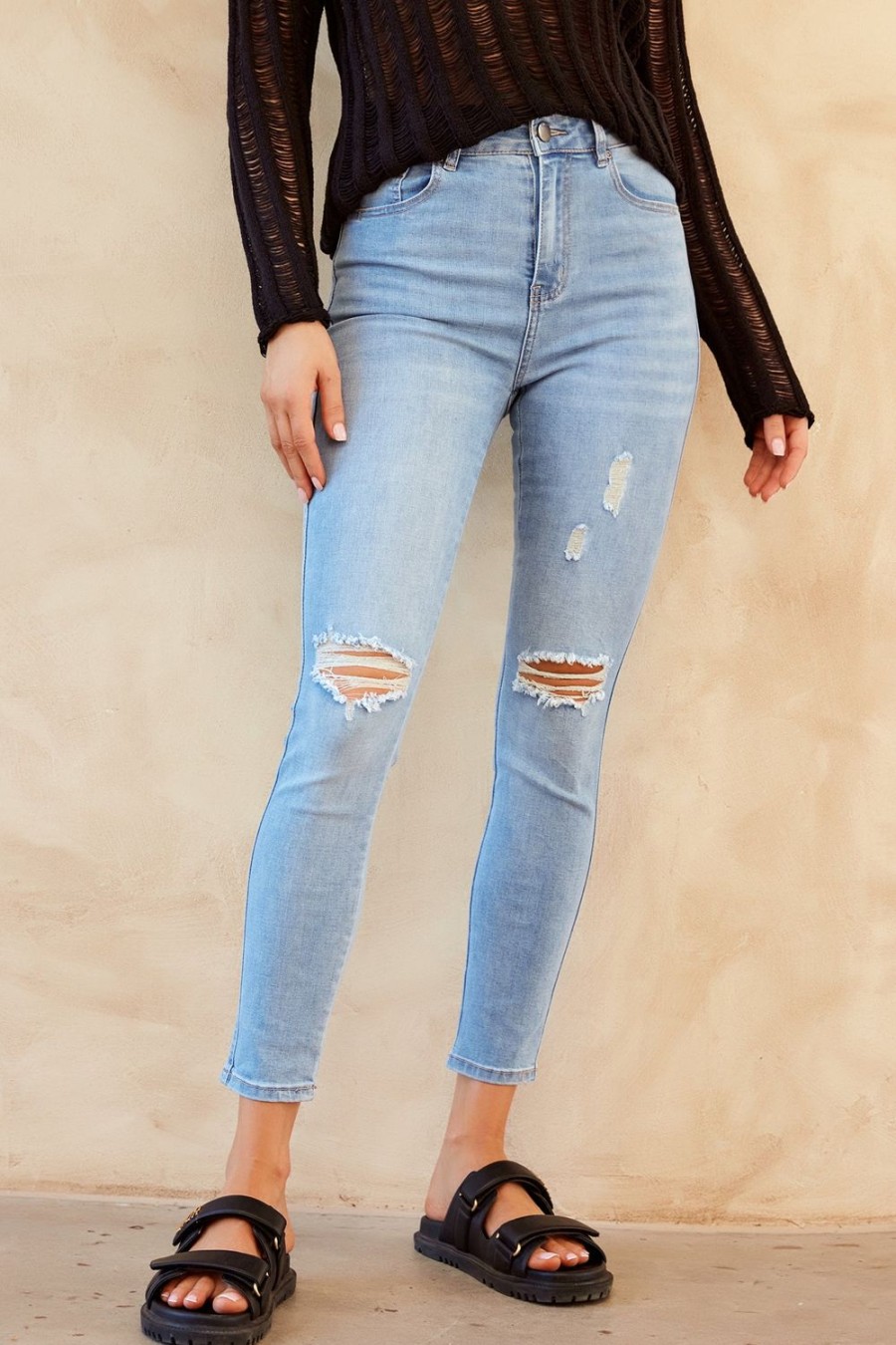 Denim | Sage and Paige Lana Jeans - Washed Blue