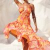 Day Dresses | Sage and Paige Dreamy Sun Maxi Dress - Orange Multi