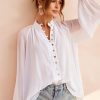 Dressy Tops | Sage and Paige Osiris Blouse - White