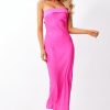 Formal Dresses | Sage and Paige Timeline Maxi Dress - Hot Pink