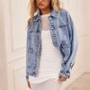 Denim | Sage and Paige Jealousy Denim Jacket - Denim Blue