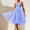 Formal Dresses | Sage and Paige Got Glam Midi Dress - Cornflower