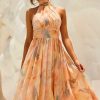 Formal Dresses | Sage and Paige Daylight Midi Dress - Peach