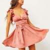 Formal Dresses | Sage and Paige Fairytale Ending Mini Dress - Rose