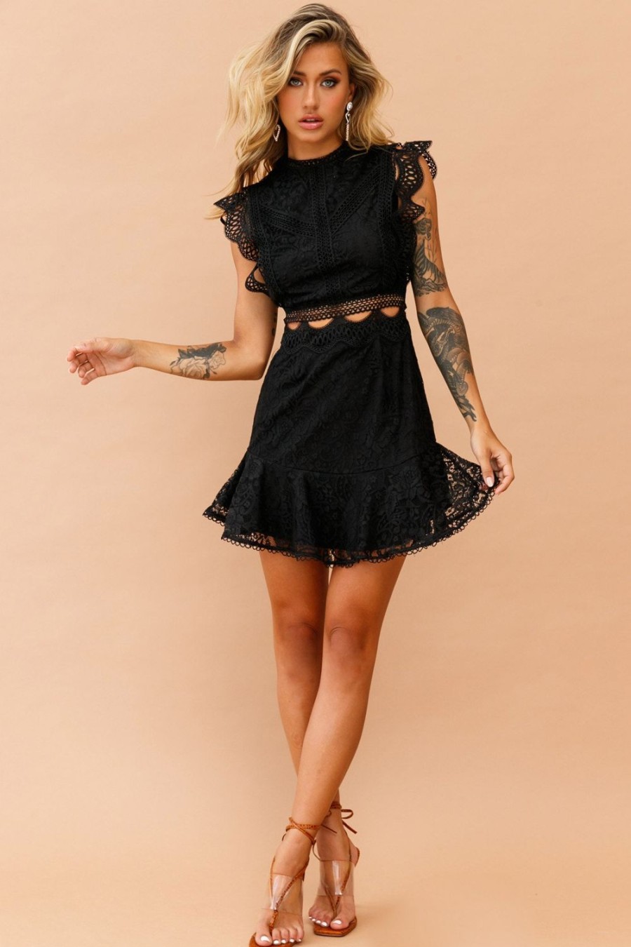 Going Out Dresses | Sage and Paige Worth The Chase Dress - Black