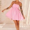 Day Dresses | Sage and Paige Little Touch Mini Dress - Hot Pink