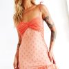 Going Out Dresses | Sage and Paige Fawn Mini Dress - Coral