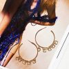 Earrings | Sage and Paige Tallulah Sparkle Hoop Earrings