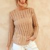 Knits Tops & Bottoms | Sage and Paige East End Top - Mocha