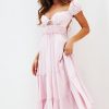 Day Dresses | Sage and Paige Bohemian Dreams Maxi Dress - Blush