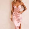 Formal Dresses | Sage and Paige Viola Midi Dress - Blush