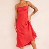 Formal Dresses | Sage and Paige Affectionate Love Midi Dress - Red