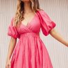 Formal Dresses | Sage and Paige Nikki Mini Dress - Coral