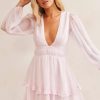 Day Dresses | Sage and Paige Evening Of Arts Mini Dress - Pink