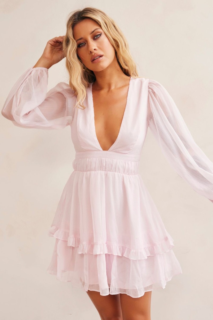 Day Dresses | Sage and Paige Evening Of Arts Mini Dress - Pink