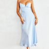 Formal Dresses | Sage and Paige Night In August Midi Dress - Steel Blue