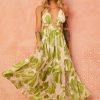 Formal Dresses | Sage and Paige Forest Favors Maxi Dress - Green