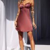 Going Out Dresses | Sage and Paige Big Mood Mini Dress - Antique Rose