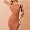 Knit Dresses | Sage and Paige These Moments Mini Dress - Tan