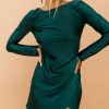 Formal Dresses | Sage and Paige Mysterious Muse Dress - Forest Green