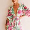 Day Dresses | Sage and Paige Rose Garden Mini Dress - Pink Multi