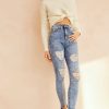 Denim | Sage and Paige Easy Does It Crop Jeans - Washed Blue