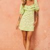 Day Dresses | Sage and Paige Woodstock Mini Dress - Green