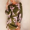 Day Dresses | Sage and Paige Hold Me Closer Mini Dress - Olive