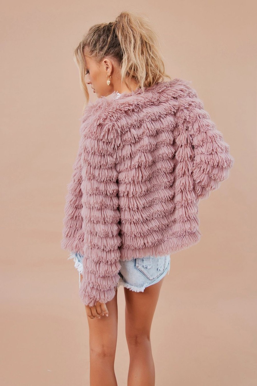 Jackets | Sage and Paige Forever My Honey Jacket - Blush