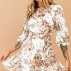 Day Dresses | Sage and Paige Spring Palms Dress - White