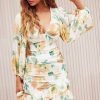 Formal Dresses | Sage and Paige Rising Sun Mini Dress - Green Print