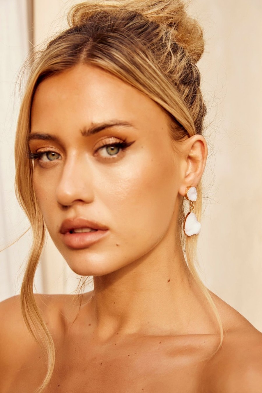 Earrings | Sage and Paige All Too Well Earrings - White