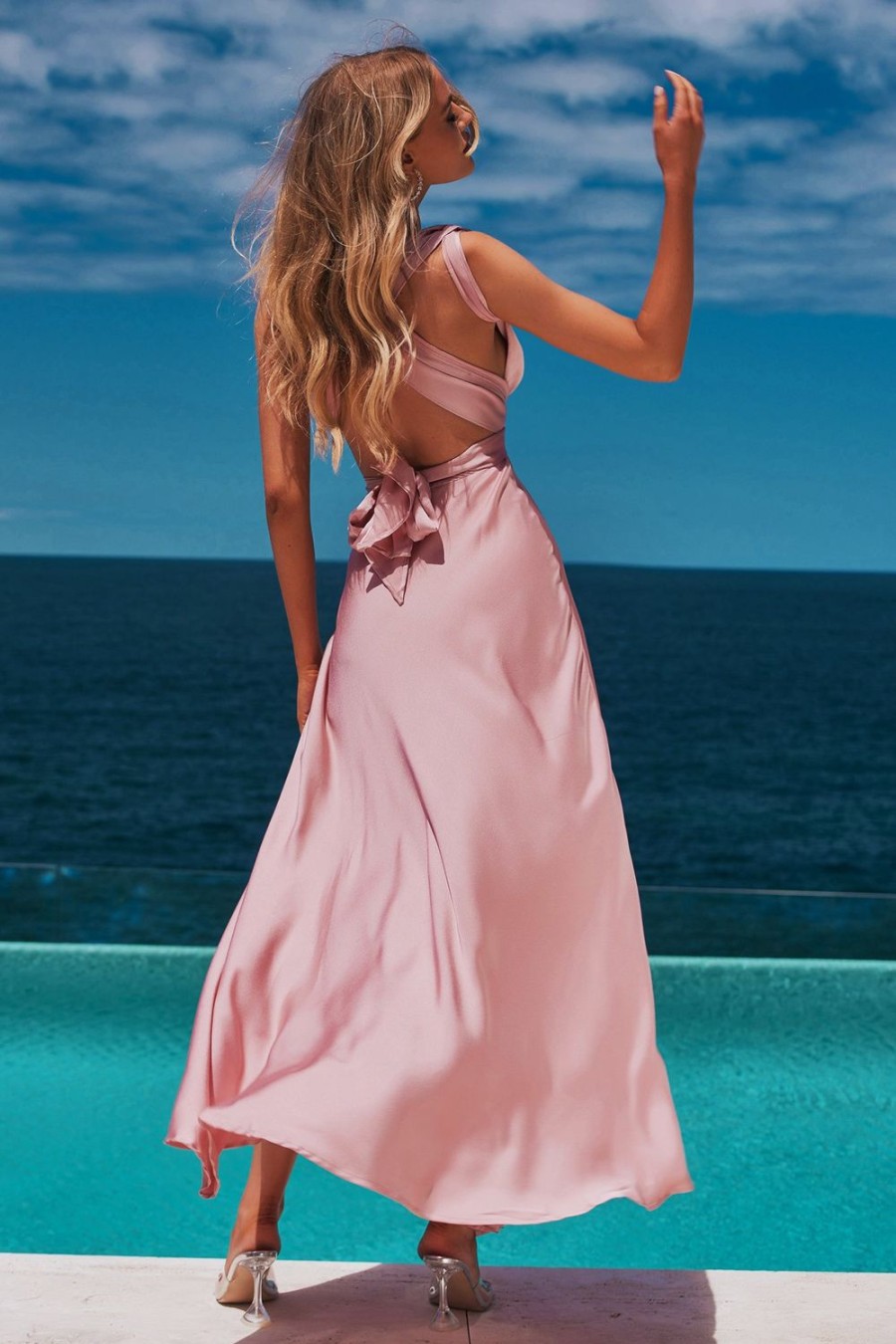 Formal Dresses | Sage and Paige Between Us Maxi Dress - Blush