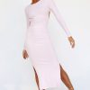 Day Dresses | Sage and Paige Blessed Midi Dress - Pink