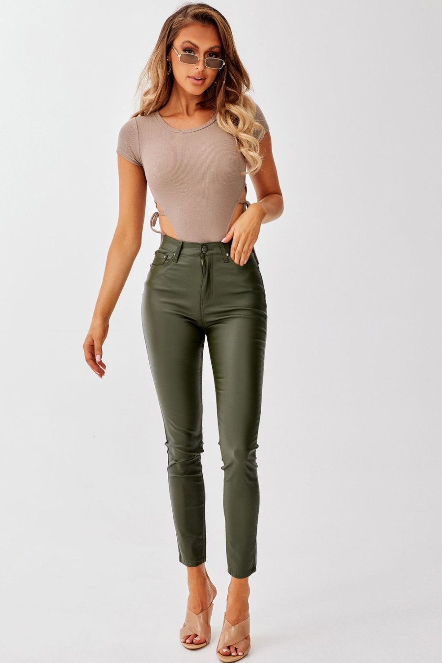 Denim | Sage and Paige Striker Jeans - Forest Green