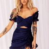 Going Out Dresses | Sage and Paige Throwing Shade Mini Dress - Navy