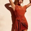 Formal Dresses | Sage and Paige Good Catch Mini Dress - Rust