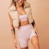 Jackets | Sage and Paige Running Around Puff Vest - Beige