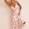 Formal Dresses | Sage and Paige Vintage Summer Midi Dress - Rose