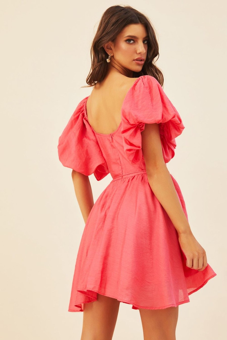 Formal Dresses | Sage and Paige Italian Summer Mini Dress - Watermelon