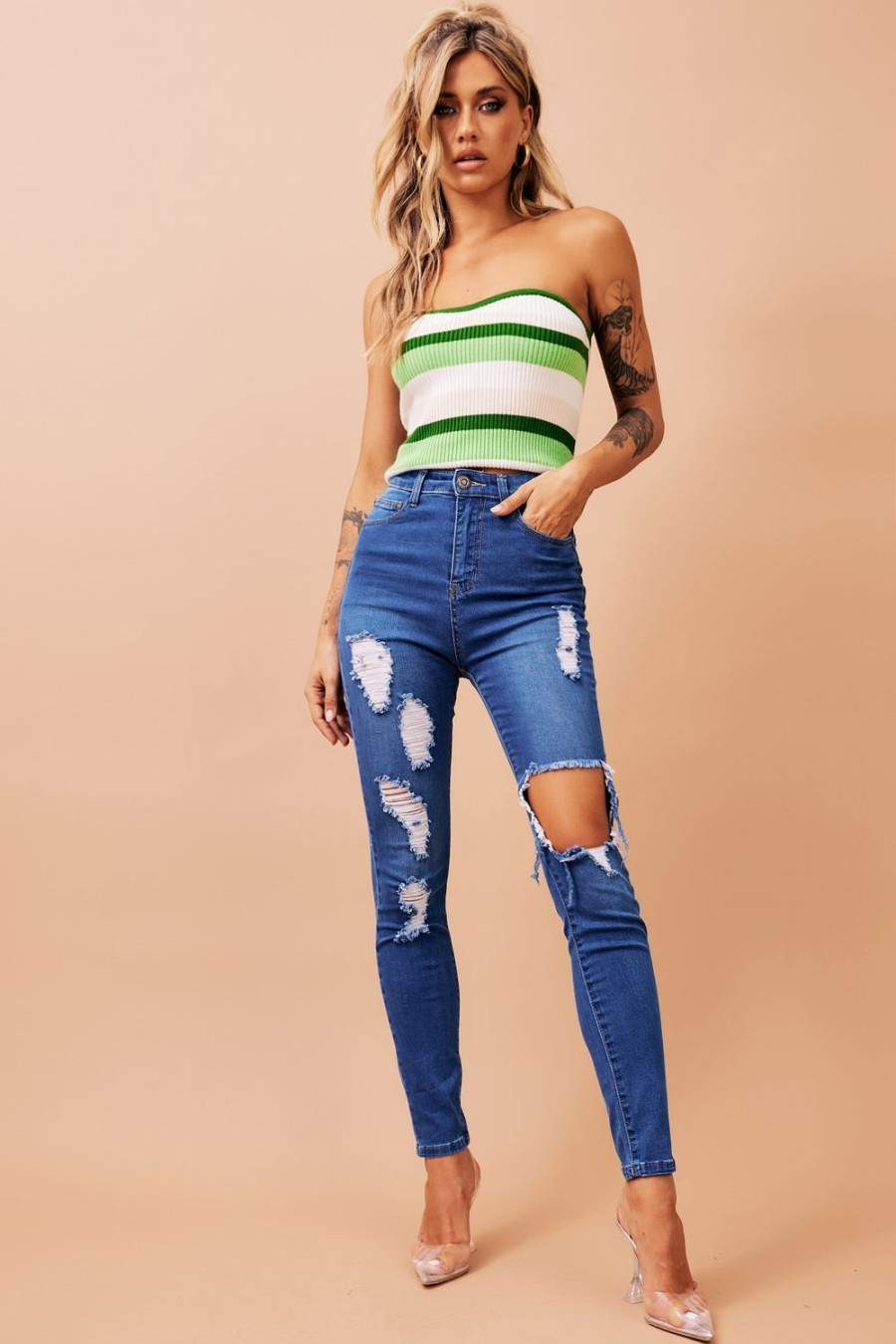 Jeans | Sage and Paige Kate Jeans - Washed Blue