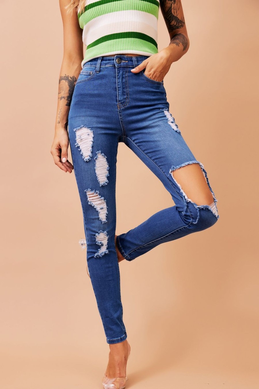 Jeans | Sage and Paige Kate Jeans - Washed Blue