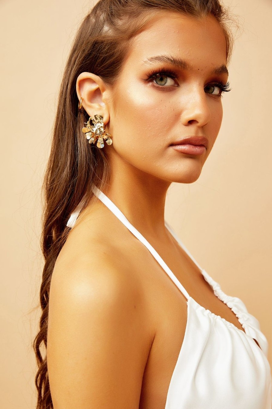 Earrings | Sage and Paige Valera Earrings - Gold