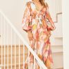 Day Dresses | Sage and Paige Flow State Midi Dress - Pink Multi