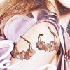 Earrings | Sage and Paige Ayaka Earrings - Rose Pink