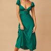 Formal Dresses | Sage and Paige Jasmine Midi Dress - Forest Green