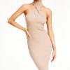 Knit Dresses | Sage and Paige Moonlit Midi Dress - Mocha